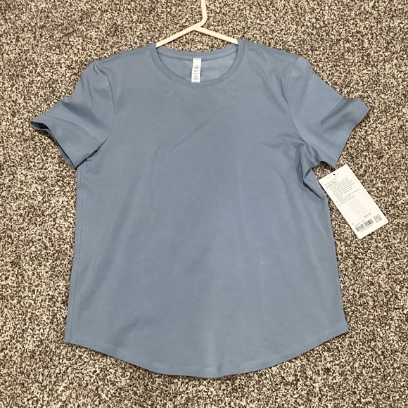 lululemon athletica Tops - Lululemon Love Crew T-Shirt Chambray